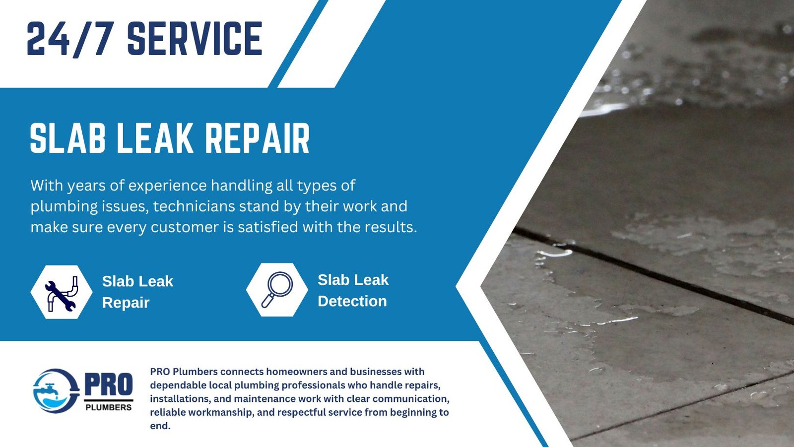 slab leak repair in casa grande